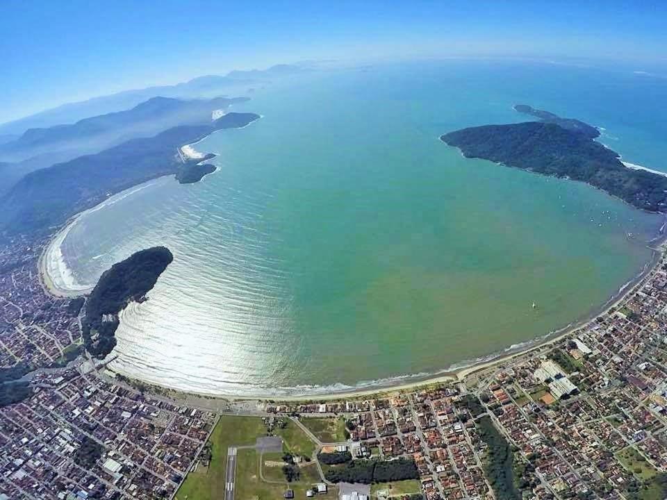 Apartamento Praia Centro Ubatuba Eksteriør bilde